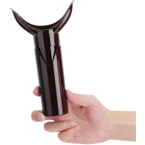 Portable Lip Suction Pump, Manual Lip Plumping Device (Dark Red)