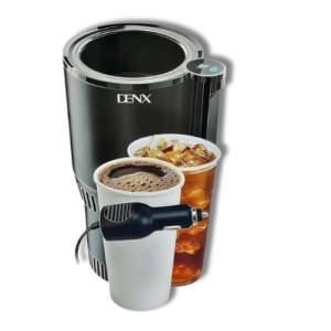 2 in 1 Car Cooling and Heating Cup Holder, Hot & Cold Drinks Cooler, 12V Car Lighter, Smart Design for Cars and Trip - DX4601