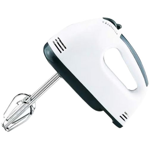 DINX Electric Hand Mixer, Handheld Egg Beater, 7 Speed Portable Mini Mixer, Cake Whisk Machine, Stainless Steel Dough Whisk Dough Mixer for Kitchen Baking Cooking